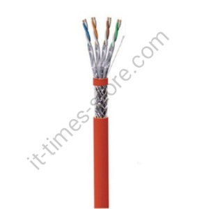 کابل شبکه Cat6 SFTP تمام مس تست فلوک چنل روکش LSZH حلقه 500 متری